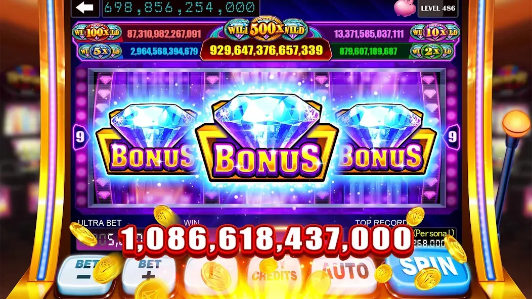Classic Slots™ - Casino Games (Классические слоты) МОД/Взлом [Бесконечные деньги, Монеты и Мега MOD] Screenshot 5