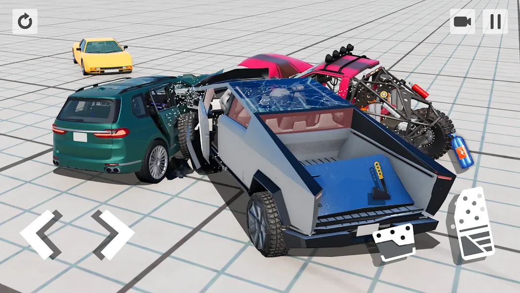 Car Crash Game (Кар Краш Гейм) МОД/Взлом [Меню, Бесконечные монеты и Открытые уровни] Screenshot 4
