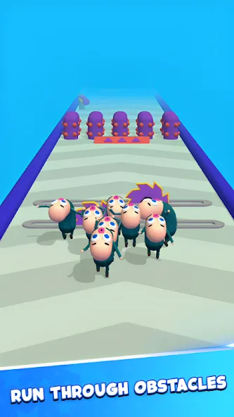 Merge Master: Monster Run 3D (Мердж мастер) МОД/Взлом [Много монет, Открытые уровни и Мега MOD] Screenshot 2