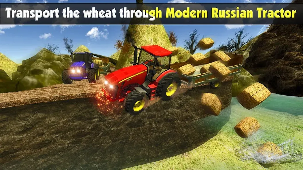 Rural Farming - Tractor games МОД/Взлом [Много монет, Открытые уровни и Мега MOD] Screenshot 3