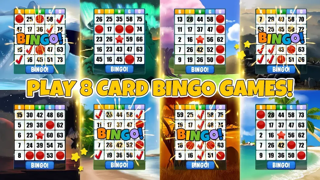 Absolute Bingo МОД/Взлом [Деньги, Монеты и Меню MOD] Screenshot 1