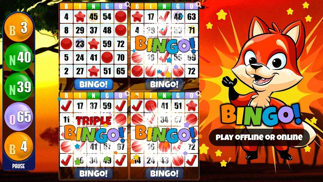 Absolute Bingo МОД/Взлом [Деньги, Монеты и Меню MOD] Screenshot 3