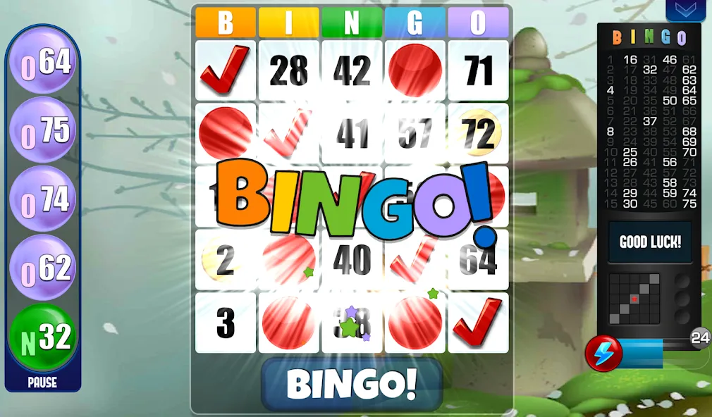 Absolute Bingo МОД/Взлом [Деньги, Монеты и Меню MOD] Screenshot 5