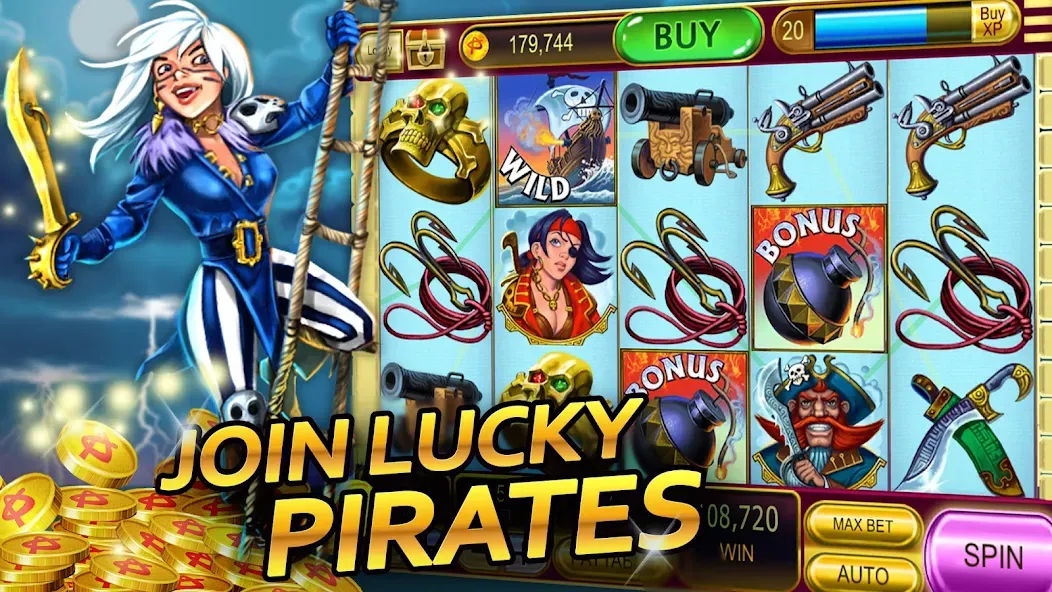 Vegas Casino - Slot Machines (Вегас Казино) МОД/Взлом [Все открыто, Дополнительные деньги и Меню MOD] Screenshot 2