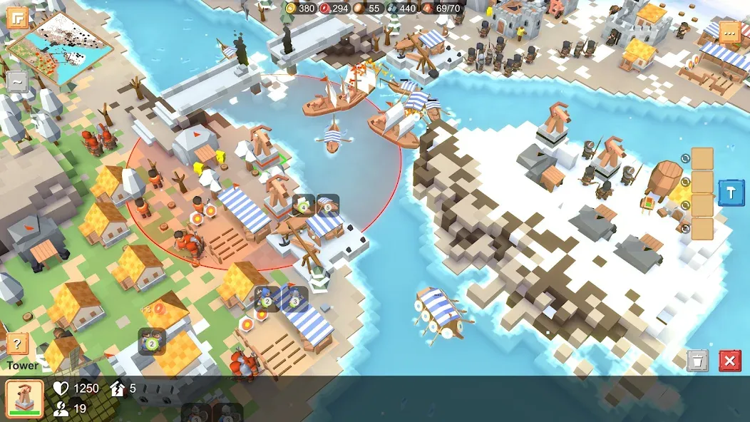 RTS Siege Up! - Medieval War МОД/Взлом [Много денег, Монет и Все открыто] Screenshot 3