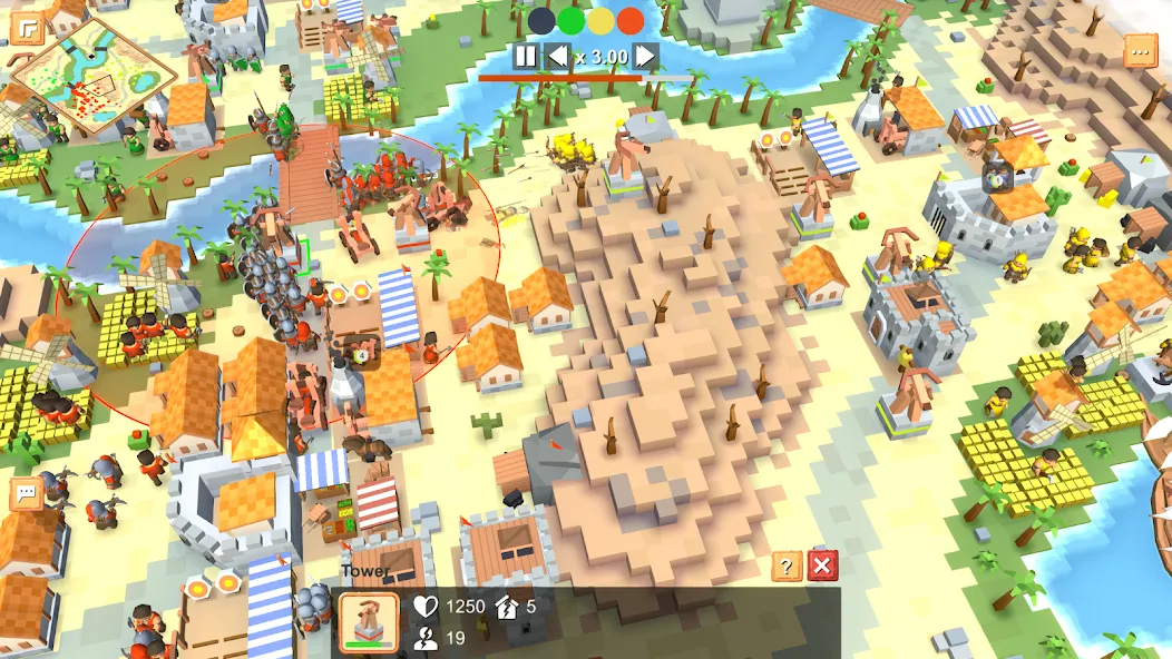 RTS Siege Up! - Medieval War МОД/Взлом [Много денег, Монет и Все открыто] Screenshot 5
