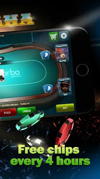 Live Poker Tables–Texas holdem МОД/Взлом [Бесконечные деньги, Монеты и Мега MOD] Screenshot 4