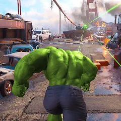 Скачать Muscle Hero: Future Evolution взлом на много денег и кристаллов для Андроид телефона