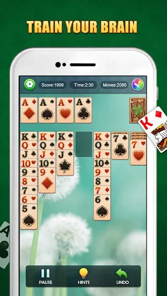 Solitaire Puzzle : Card Jigsaw (Солитер головоломка) МОД/Взлом [Деньги, Монеты и Меню MOD] Screenshot 3