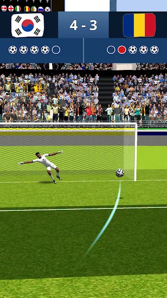 Final Shoot: Penalty-Shootout МОД/Взлом [Все открыто, Дополнительные деньги и Меню MOD] Screenshot 2