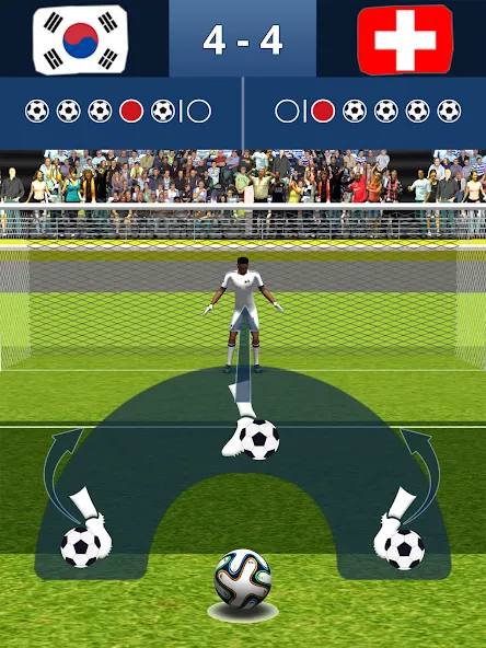 Final Shoot: Penalty-Shootout МОД/Взлом [Все открыто, Дополнительные деньги и Меню MOD] Screenshot 5