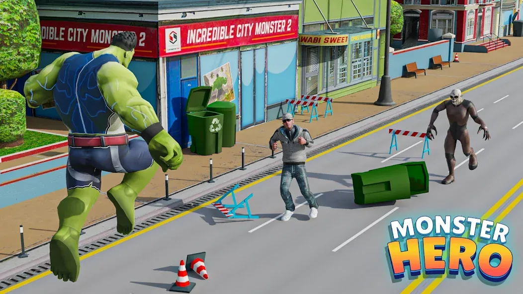 Black Monster Hero City Battle МОД/Взлом [Бесконечные деньги, Монеты и Мега MOD] Screenshot 2