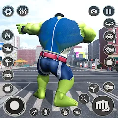 Скачать Black Monster Hero City Battle взлом на много денег и бессмертие для Android