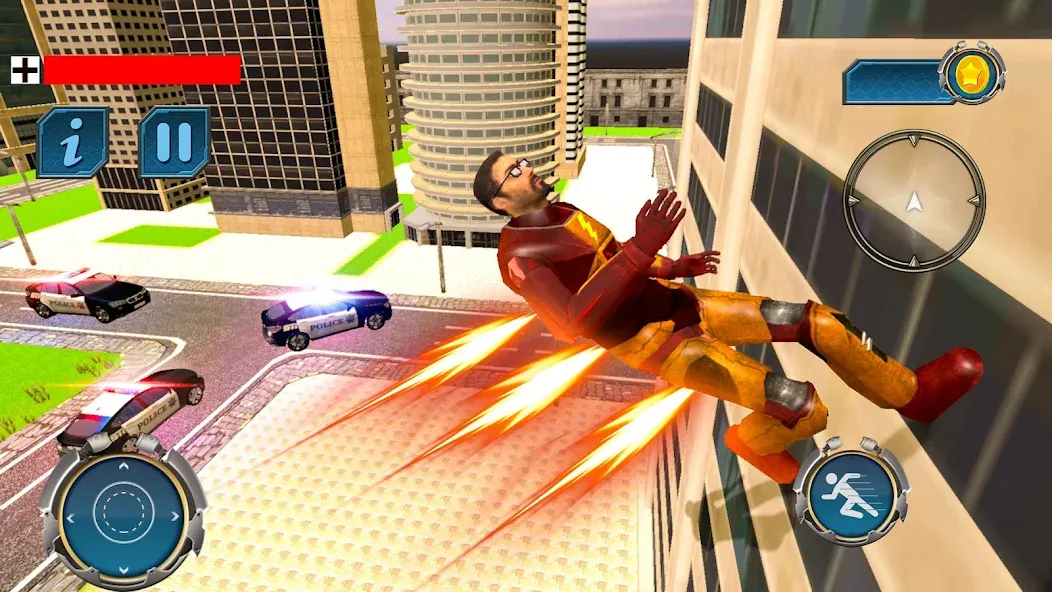 Light Superhero Speed Hero МОД/Взлом [Все открыто, Дополнительные деньги и Меню MOD] Screenshot 1