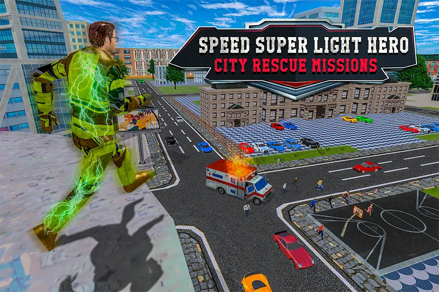 Light Superhero Speed Hero МОД/Взлом [Все открыто, Дополнительные деньги и Меню MOD] Screenshot 5