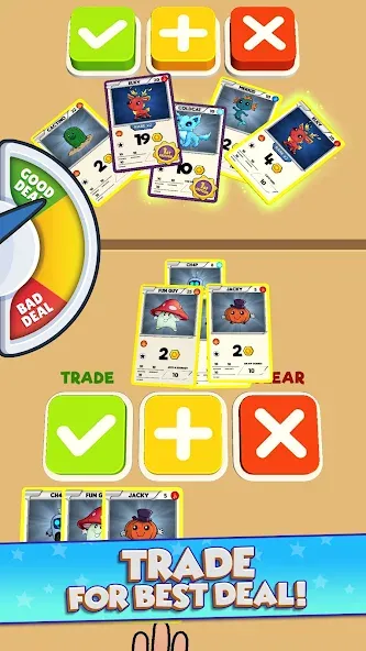 Hyper Cards: Trade & Collect (Хайпер Кардс) МОД/Взлом [Деньги, Монеты и Меню MOD] Screenshot 2