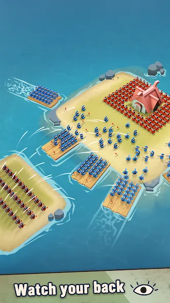 Island War (Айсланд Уор) МОД/Взлом [Все открыто, Дополнительные деньги и Меню MOD] Screenshot 1