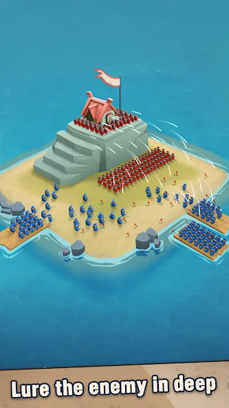 Island War (Айсланд Уор) МОД/Взлом [Все открыто, Дополнительные деньги и Меню MOD] Screenshot 2