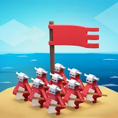 Скачать Island War Взлом (Много денег и кристаллов) на Андроид бесплатно