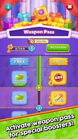Weapon Craft Run (Уипон Крафт Ран) МОД/Взлом [Много монет, Открытые уровни и Мега MOD] Screenshot 4