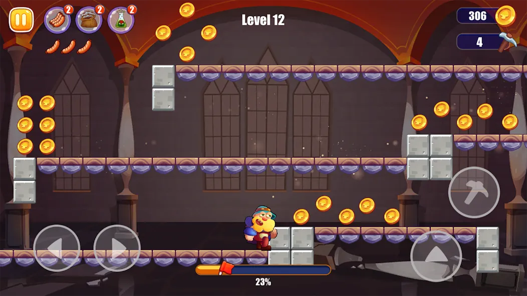 Miner's World: Super Run Game МОД/Взлом [Бесконечные деньги, Монеты и Мега MOD] Screenshot 4