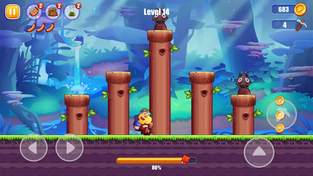 Miner's World: Super Run Game МОД/Взлом [Бесконечные деньги, Монеты и Мега MOD] Screenshot 5