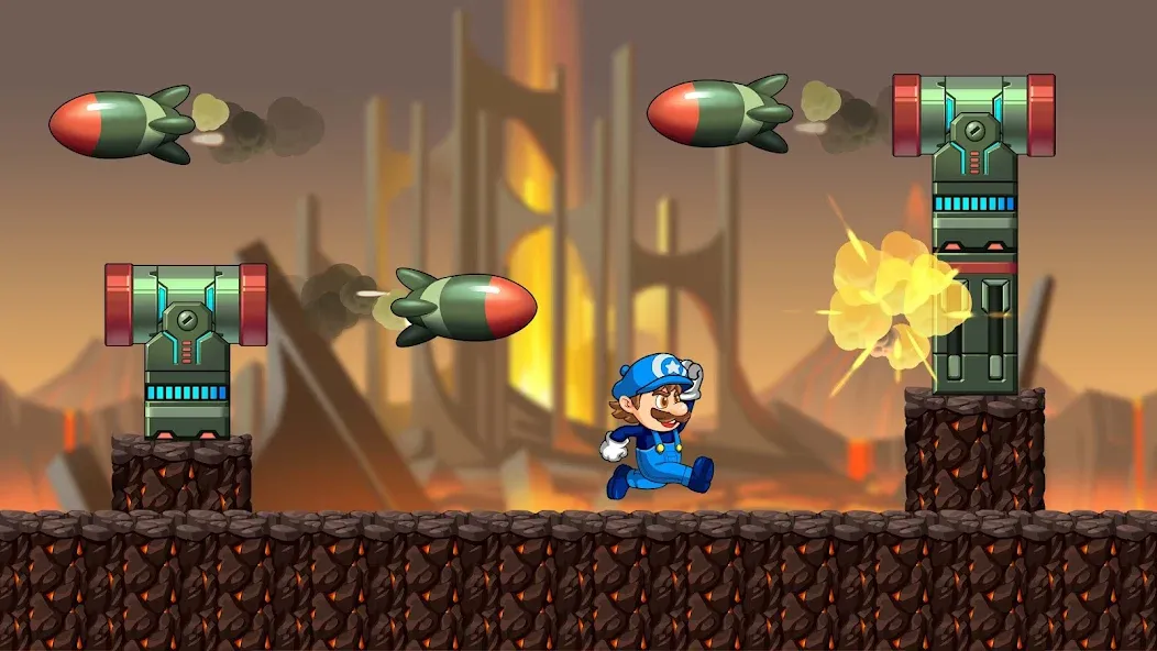 Super Machino: adventure game (упер Мачино го) МОД/Взлом [Меню, Бесконечные монеты и Открытые уровни] Screenshot 4