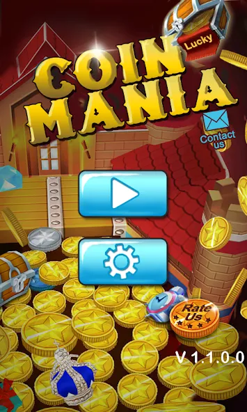 AE Coin Mania : Arcade Fun (Эй Это Мания Монет) МОД/Взлом [Все открыто, Дополнительные деньги и Меню MOD] Screenshot 1