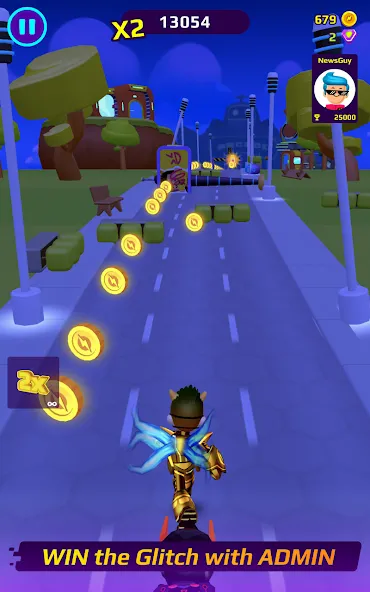 PKXD Runner (ПКХД Раннер) МОД/Взлом [Бесконечные деньги, Монеты и Мега MOD] Screenshot 3