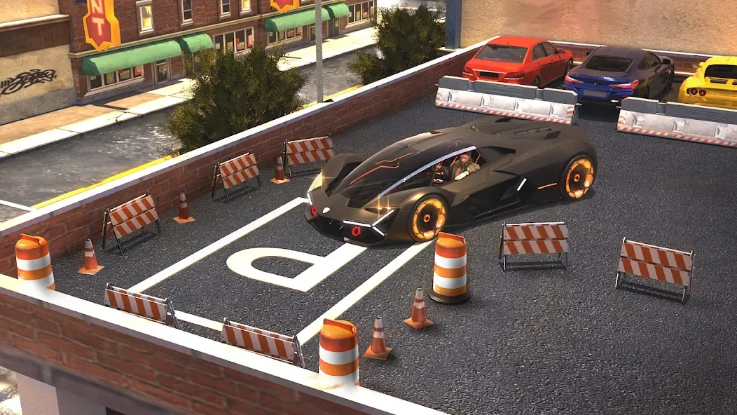 Luxury Car Parking Games МОД/Взлом [Много монет, Открытые уровни и Мега MOD] Screenshot 1