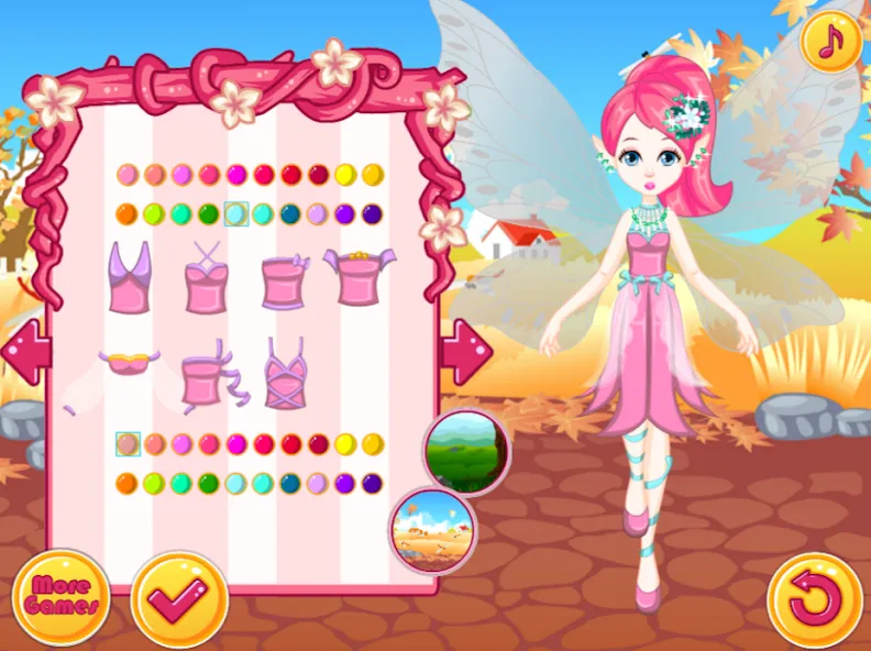 Fairy Dress Up - Girls Games МОД/Взлом [Бесконечные деньги, Монеты и Мега MOD] Screenshot 2