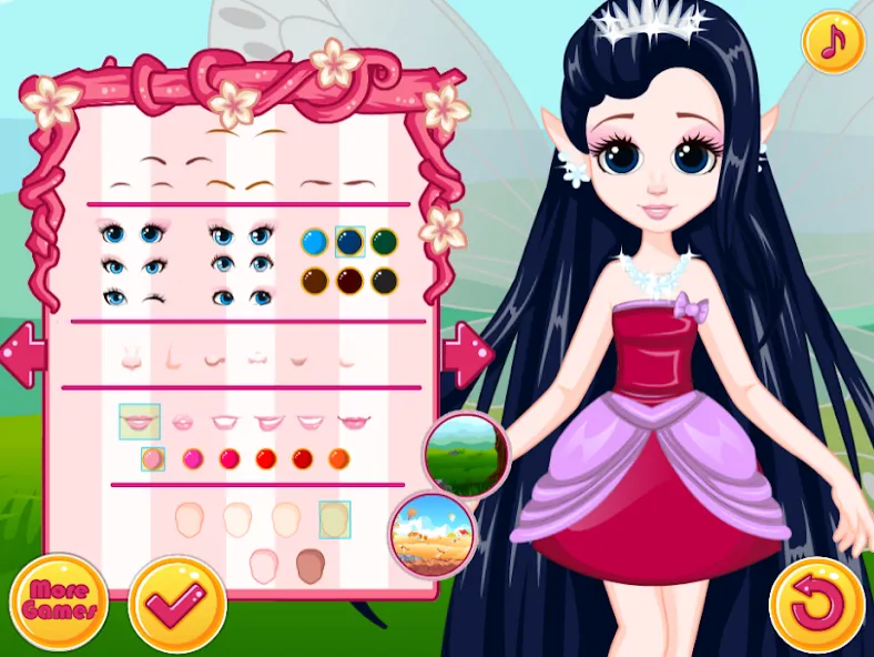 Fairy Dress Up - Girls Games МОД/Взлом [Бесконечные деньги, Монеты и Мега MOD] Screenshot 3