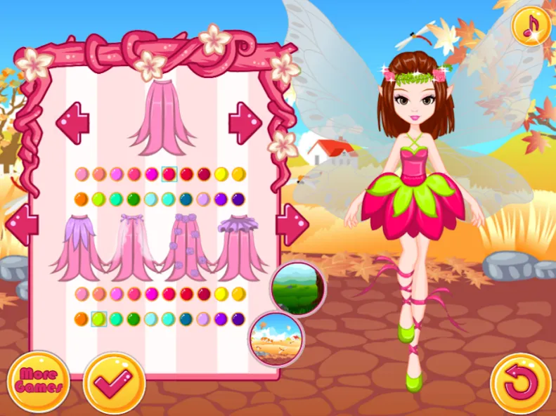 Fairy Dress Up - Girls Games МОД/Взлом [Бесконечные деньги, Монеты и Мега MOD] Screenshot 4
