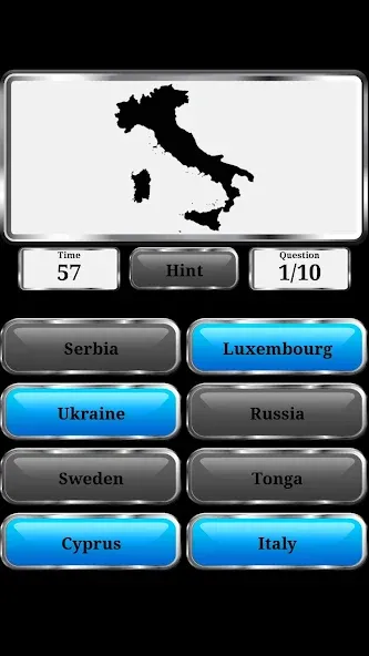 World Geography - Quiz Game МОД/Взлом [Много денег, Монет и Все открыто] Screenshot 4