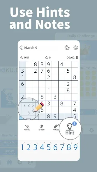 AGED Sudoku (Эйджд Судоку) МОД/Взлом [Бесконечные деньги, Монеты и Мега MOD] Screenshot 2