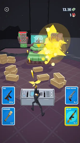 Agent Action -  Spy Shooter (Эйджент Экшн) МОД/Взлом [Деньги, Монеты и Меню MOD] Screenshot 3