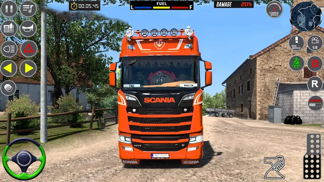 Oil Tanker Transport Simulator МОД/Взлом [Деньги, Монеты и Меню MOD] Screenshot 3