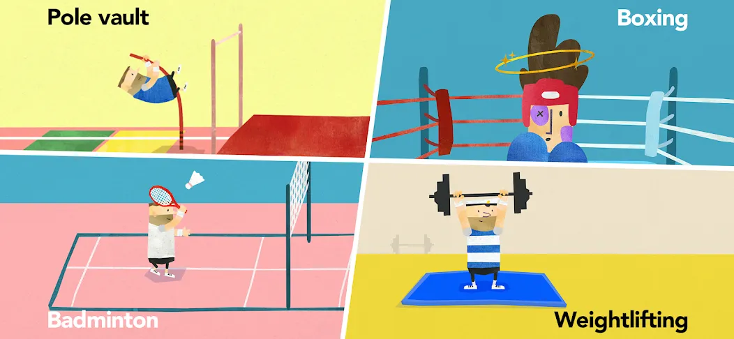 Fiete Sports - 37 Sport Games (Фите Спортс) МОД/Взлом [Все открыто, Дополнительные деньги и Меню MOD] Screenshot 4