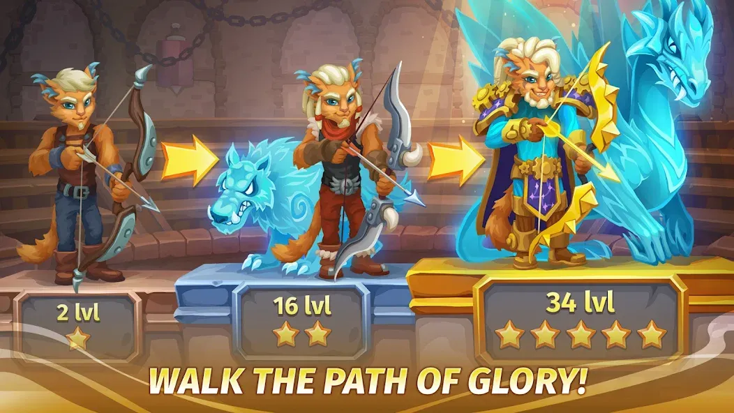 Skylore－fantasy MMORPG МОД/Взлом [Много монет, Открытые уровни и Мега MOD] Screenshot 4