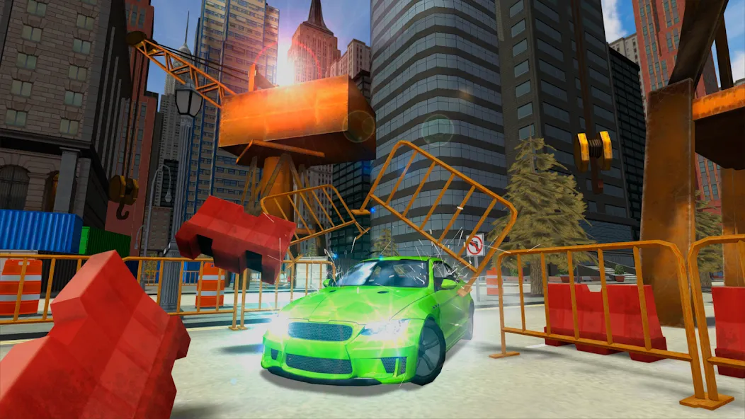 Car Driving Simulator: NY (Симулятор вождения автомобиля) МОД/Взлом [Деньги, Монеты и Меню MOD] Screenshot 4