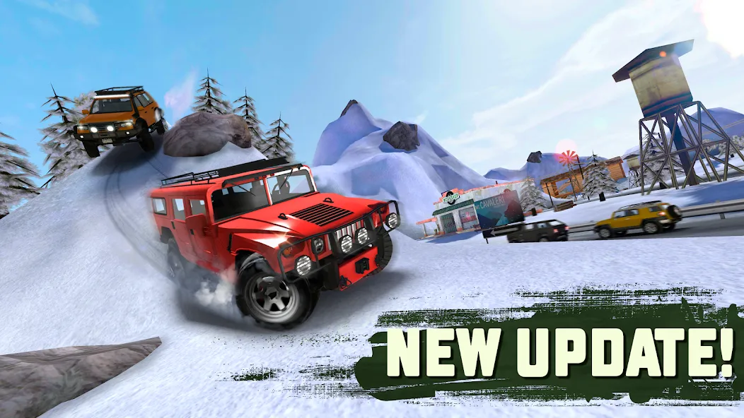 Extreme SUV Driving Simulator (Экстримный симулятор вождения внедорожников) МОД/Взлом [Деньги, Монеты и Меню MOD] Screenshot 1