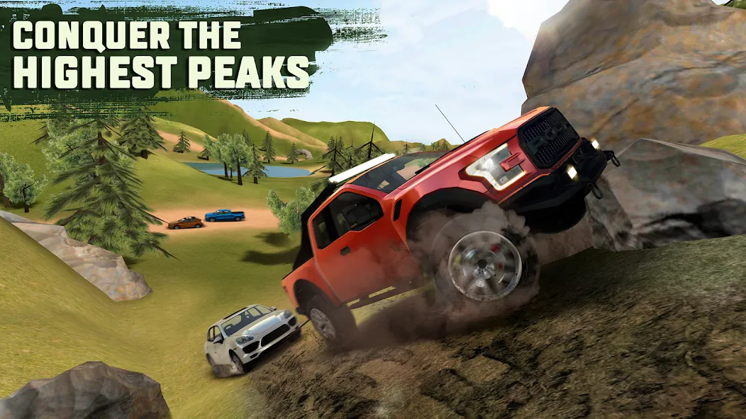 Extreme SUV Driving Simulator (Экстримный симулятор вождения внедорожников) МОД/Взлом [Деньги, Монеты и Меню MOD] Screenshot 3