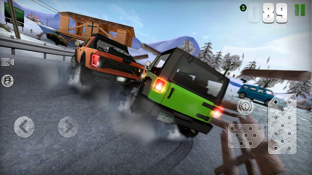 Extreme SUV Driving Simulator (Экстримный симулятор вождения внедорожников) МОД/Взлом [Деньги, Монеты и Меню MOD] Screenshot 5