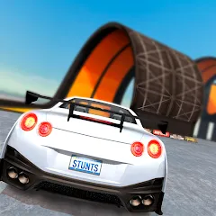Скачать Взломанная Car Stunt Races: Mega Ramps (Много денег) на Андроид бесплатно