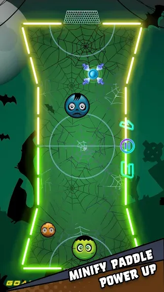 Air Hockey Glow HD Ultimate 2D (Эйр) МОД/Взлом [Много монет, Открытые уровни и Мега MOD] Screenshot 5