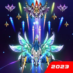 Скачать Galaxy Attack: Space Shooter со взломом на много денег и кристаллов на андроид