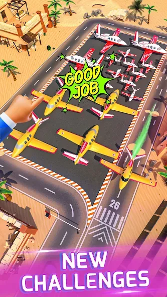Runway Parking Jam (Ранвей Паркинг Джем) МОД/Взлом [Много денег, Монет и Все открыто] Screenshot 3