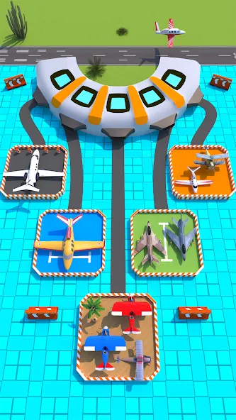 Runway Parking Jam (Ранвей Паркинг Джем) МОД/Взлом [Много денег, Монет и Все открыто] Screenshot 5
