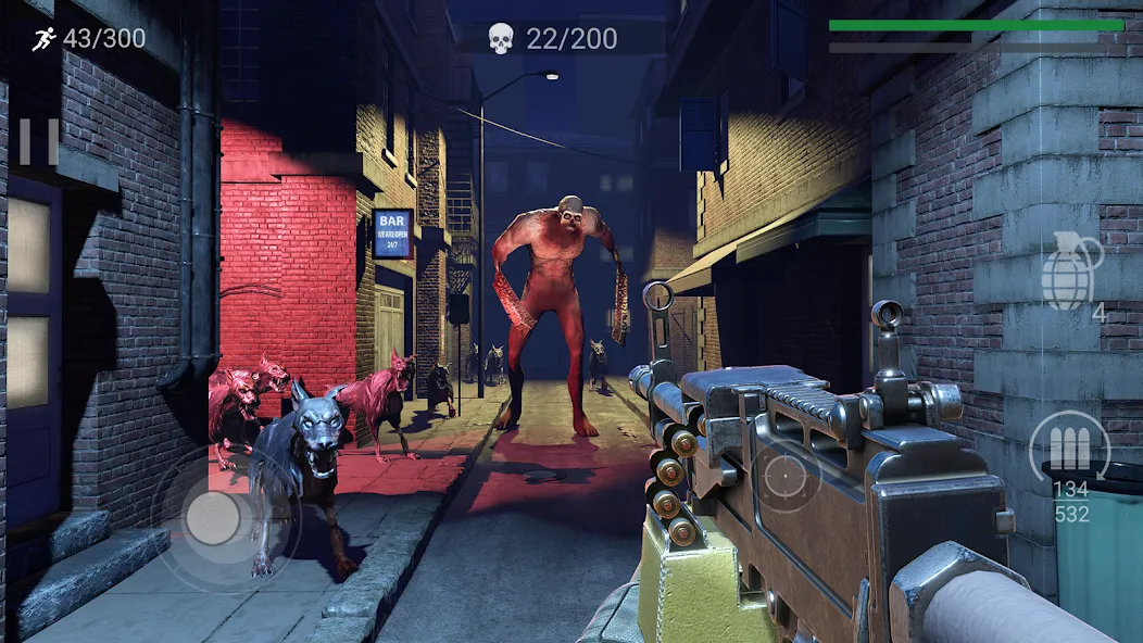 Zombeast: FPS Zombie Shooter (Зомбиист) МОД/Взлом [Много денег, Монет и Все открыто] Screenshot 2