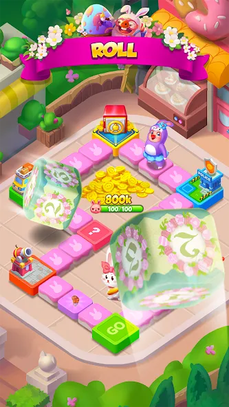 Piggy GO - Clash of Coin (Пигги ГО) МОД/Взлом [Деньги, Монеты и Меню MOD] Screenshot 3